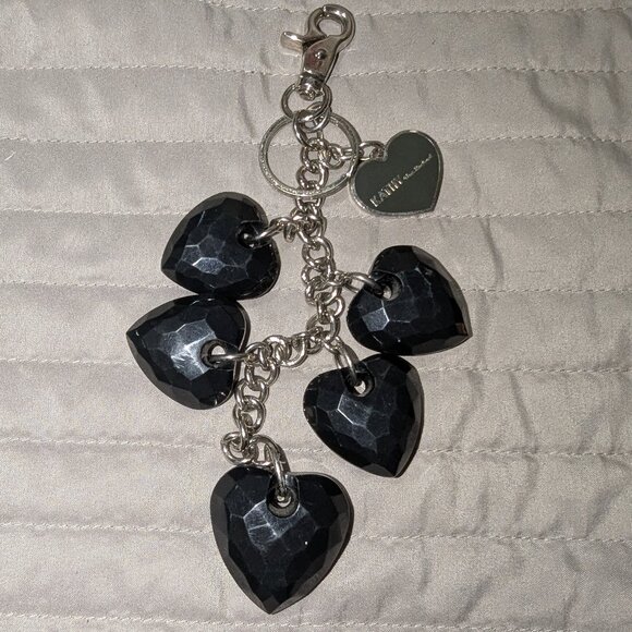 $3 with Bundle ~ Kathy Van Zeeland Heart Dangle Charm / Purse Accessory 4948 - Picture 1 of 4